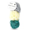 Shower Body Puffs Loofah 3pk Scrunchies Body Scrubber Mesh Bath