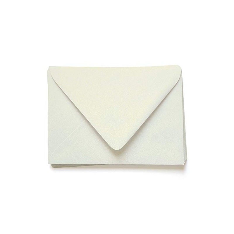 Opal Ivory Envelopes - A7.5 Stardream Metallic 5 1/2 x