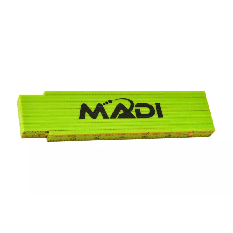 MADI MPFR-6 6' Inside Reading Fiberglass Folding Ruler