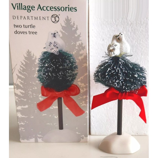 Department 56 Dept. 56 Two Turtle Doves Tree Figurine Twelve