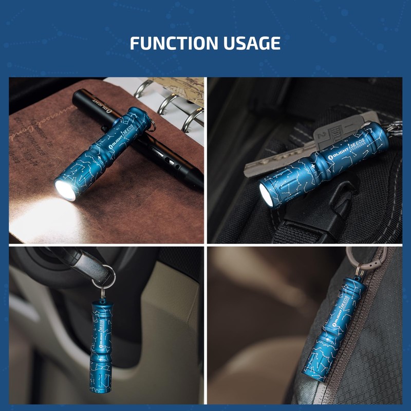 OLIGHT i3E EOS Pocket Torch 90 Lumens EDC Flashlights Compact