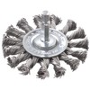 kwb Disc Brush, Coarse, Braided, HSS Steel Wire, Diameter 70