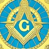 Masonic Car Emblem Freemason Metal Auto Decal (Compass & Square