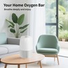 Air Purifiers for Home with Night Light, HEPA Filter Captures