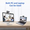 Webcam for PC with Microphone, HD 1080P Streaming Web Cam