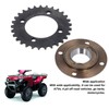 420 29T Sprocket Carbon Steel Toothless Freewheel for ATVs 4