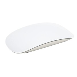 Bewinner Quiet Wireless Bluetooth Mouse, 1600 DPI Ultra Thin with Touch Wheel, Portable Optical with Interchangeable for Laptop, Tablet, Desktop, PC (White)