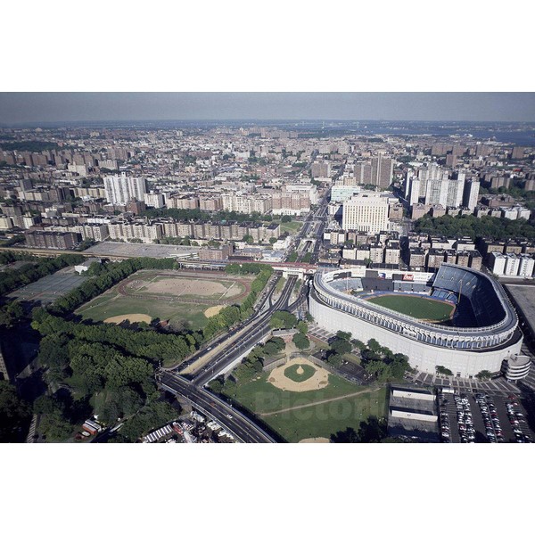 Historic Pictoric Bronx, NY Photo - Yankee Stadium was a