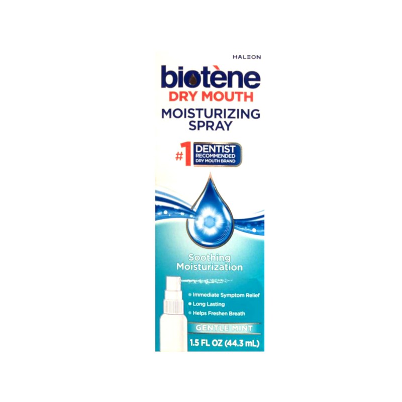 Biotene Moisturizing Dry Mouth Spray, Moisturizing Spray for Dry Mouth