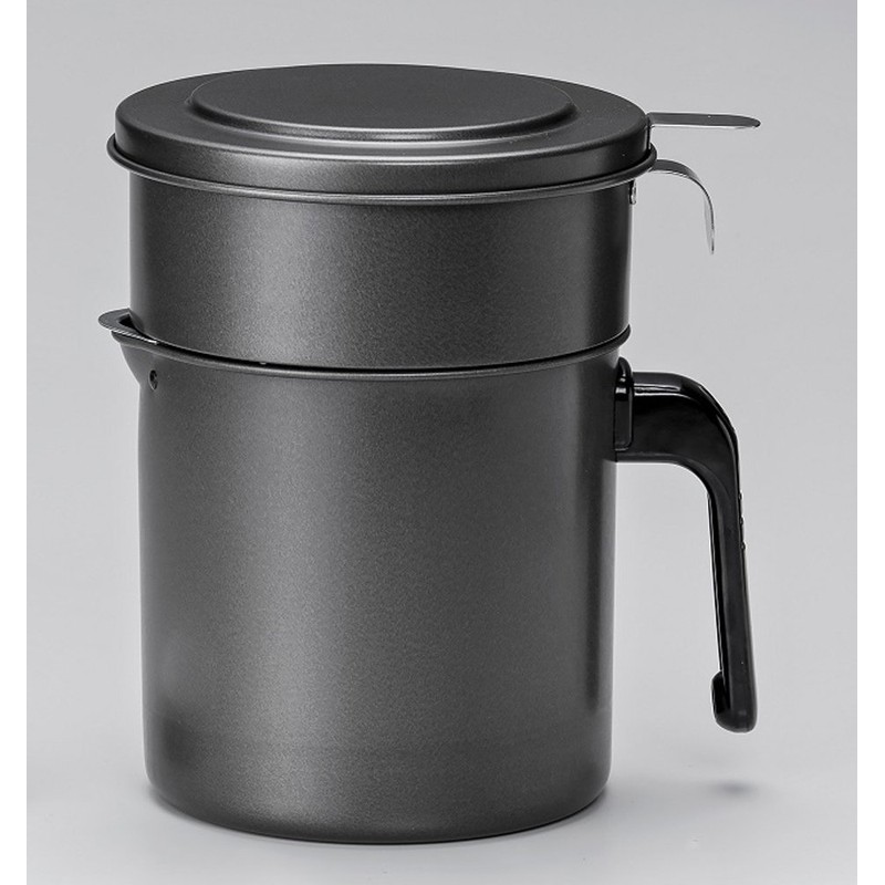 Takagi Metal KWP-1.0 Oil Filtering Pot, Fluorine Coated, Activated Carbon,