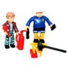 Simba Derek & Steele Fireman Sam Game Figures Set Toys