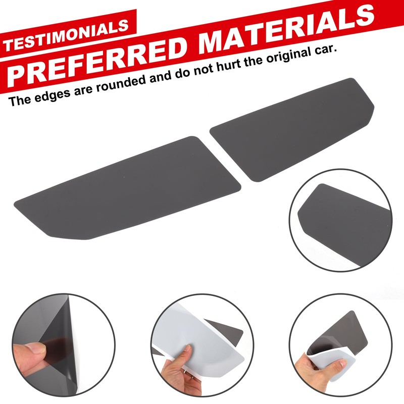 Pre-Cut Headlight&Fog-Light Tint Film Kit for Hummer EV Accessories Precision