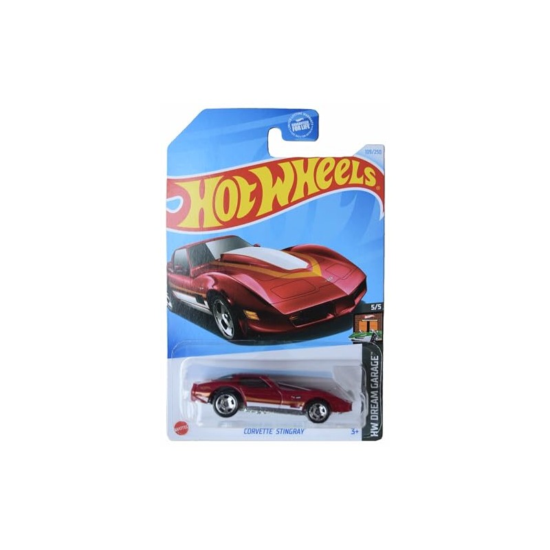 Hot Wheels Corvette Stingray, HW Dream Garage 5/5 [red] 109/250