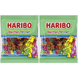 Haribo Baerchen Paerchen Sweet and Sour Gummy Bear Candy 2-Pack (2 x 160g)