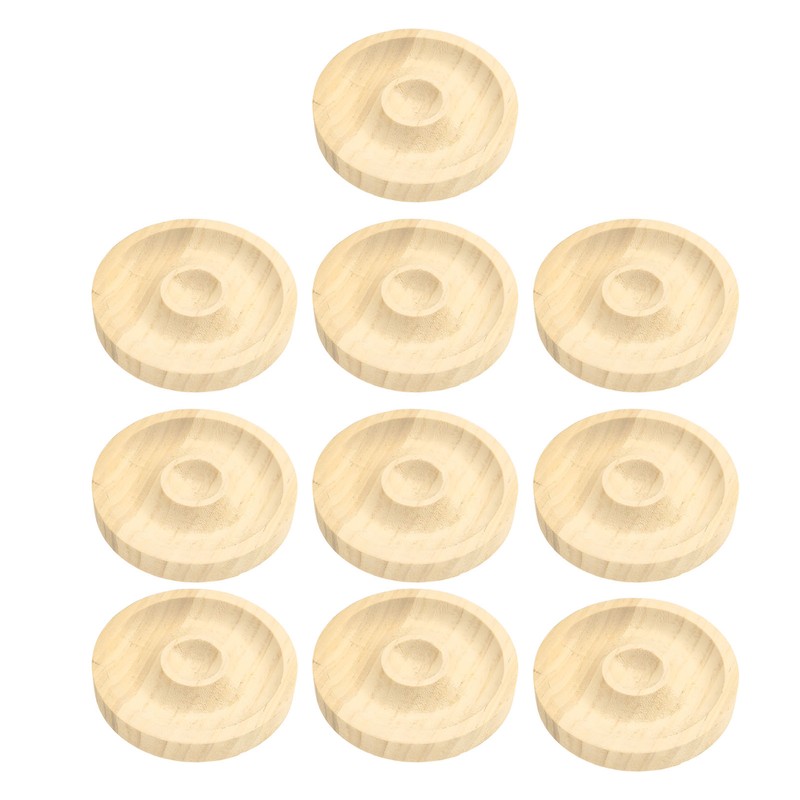 10pcs Bead Bracelet Display Tray Multipurpose Stylish Elegant Round Shape