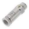 HEROFFIX Push to Connect Air Fittings 15/32" Quick Plug Check
