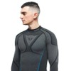 Dainese Dry LS, Maglia Termica Moto, Uomo, Nero/Blu, XL/X