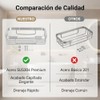 Cocoarm Jaboneras para Baño Acero Inoxidable, Jabonera para Regadera Soporte