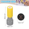 PATIKIL Letter Stamps Self Inking, Character X 7mm Alphabet Teacher