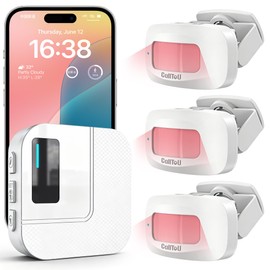 CallToU Wi-Fi Motion Sensor Door Chime, Smart Door Entry Alert with App Notifications, Instant Phone Alerts, Indoor Motion Detector for Home Business Store, Caregiver Reminder for Elderly Dementia