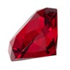 LONGWIN 50mm (2") Crystal Faceted Diamond Paperweight Wedding Favor Home