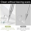 Blackhead Extractor, Metal 2 in 1 Black Head Acne Clean