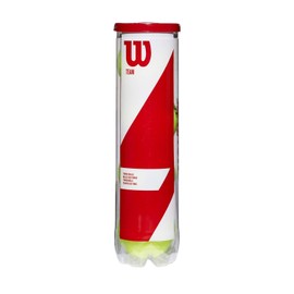 Wilson Unisex-Adult Team W Practice Tennis Balls, Yellow, Pack of 4