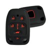 Key Fob Cover for Honda Odyssey: 6 Buttons Silicone Remote