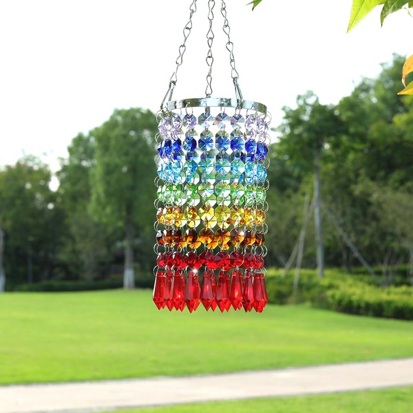 Colorful Crystal Suncatchers Crystal Icicle Pendant Sun Catcher Ornament Glass