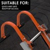 Roof Ladder Hook, 2 Pack Ladder Stabilizer, Heavy Duty Steel