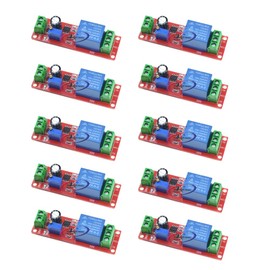 NE555 0-10 Seconds Delay Timer Switch Module Constant Current Regulator Timer Delay Converter Pack of 10