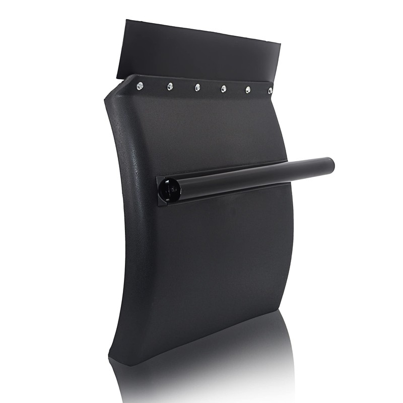TORQUE Quarter Fenders for Semi Truck, 24" x 24" Black