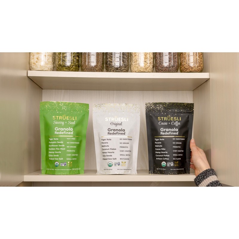 Struesli - Organic Granola Redefined | No Sweeteners | No