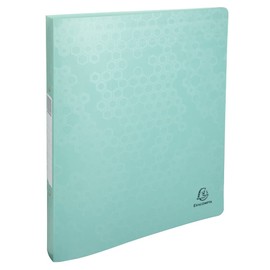 Exacompta Maia 54410E Ring Binder Recycled Plastic for DIN A4 2-O Ring Mechanism 30 mm Spine 40 mm External Dimensions 32 x 25 cm Assorted Colours