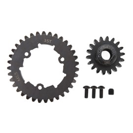 35T Spur Motor Gear Set Steel RC Spur Gear Pinion for TRAXXAS X Maxx 6S 8S 1/5 RC Car 18T