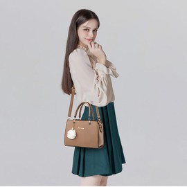 Xiaoyu Fashion Purses and Handbags for Women Ladies Small Crossbody bag Top Handle Satchel Shoulder Bags Totes (Khaki)