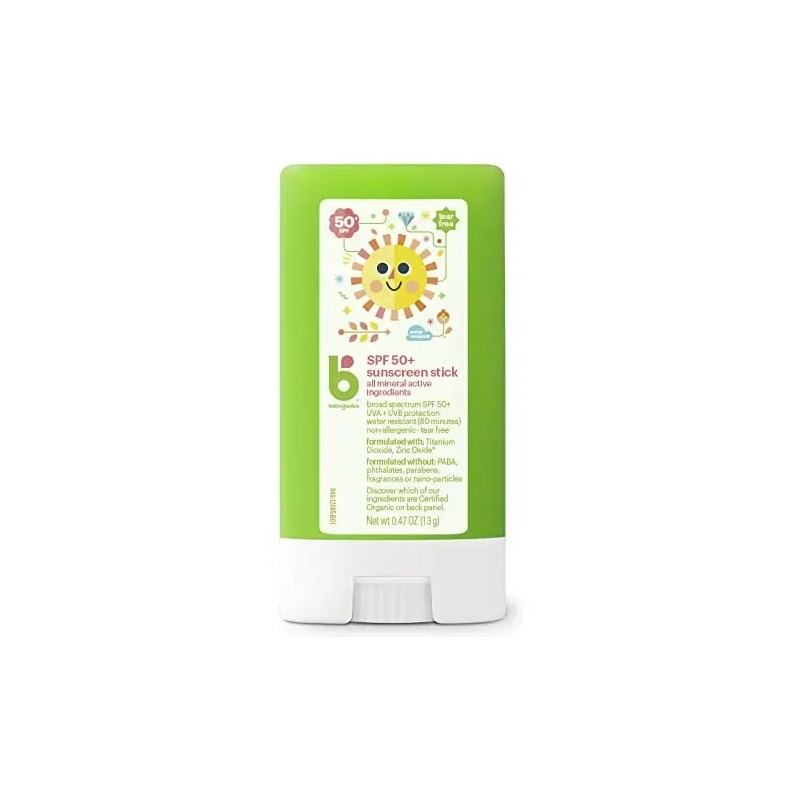 Babyganics Spf 50 Baby Sunscreen Stick Uva - Uvb, 2
