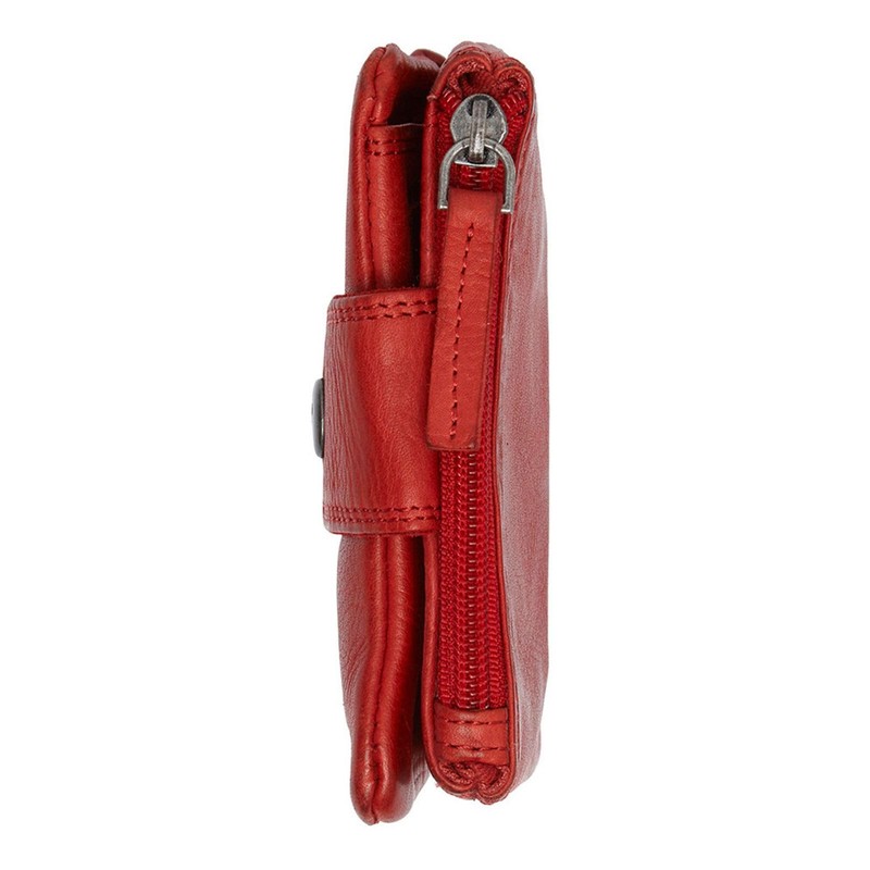 The Chesterfield Brand Mavona Leather Wallet 10 cm, red, Classic