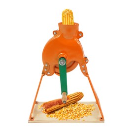 Hand Crank Corn Sheller - Manual Dry Corn Cob Thresher Peeler Zipper Stripper Planer Shucker for Corn Seeds Stripping Remover Tool for Home Use