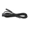 IEC320 C14 to C7 Cord Male to Female Power Adapter