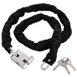 ASelected Bike Lock Heavy Duty,3 Keys,1.2 M Anti-Theft Bike Cycle Chain Lock High Security,Weatherproof Bicycle Lock Padlock for Motorcycle Bike Bicycle Scooter Door Gate Fence