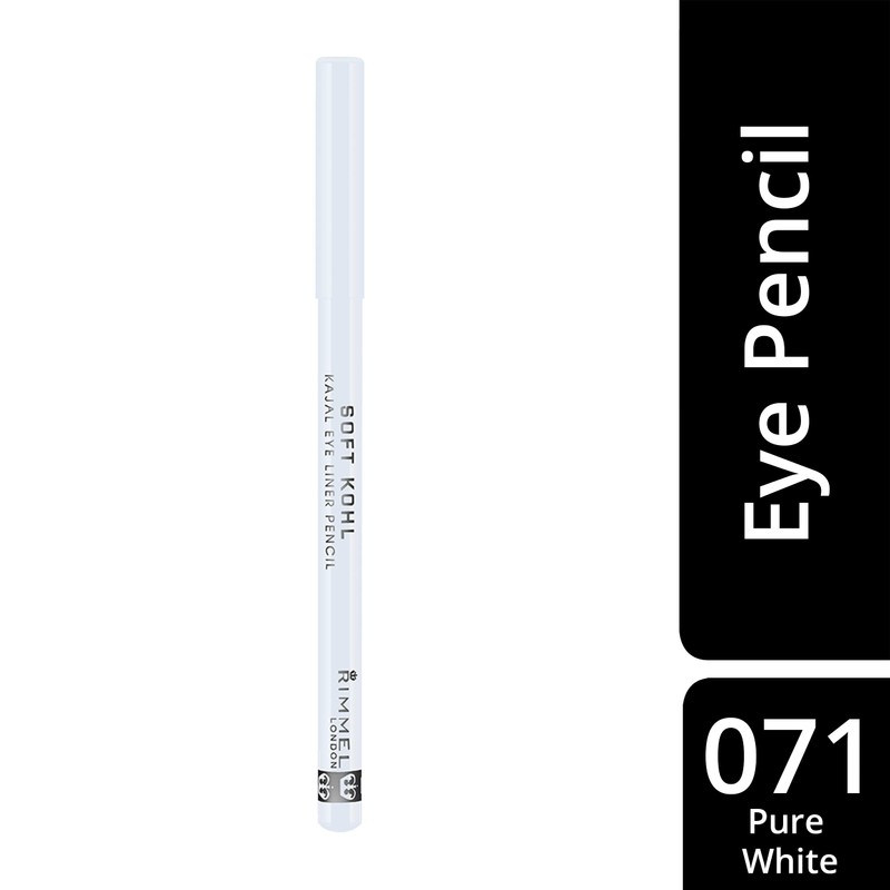 Rimmel Rimmel London Soft Khol Eyeliner, Pure White, 1.2 g