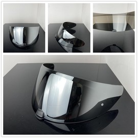 ZQIYDYP Helmet Shield for i70/i10/HJ-31 Helmets, UV Protection Windproof Moto Helmet Visor Shield Compatible with HJC i70/i10/HJ-31 Helmet Accessories (Silver)
