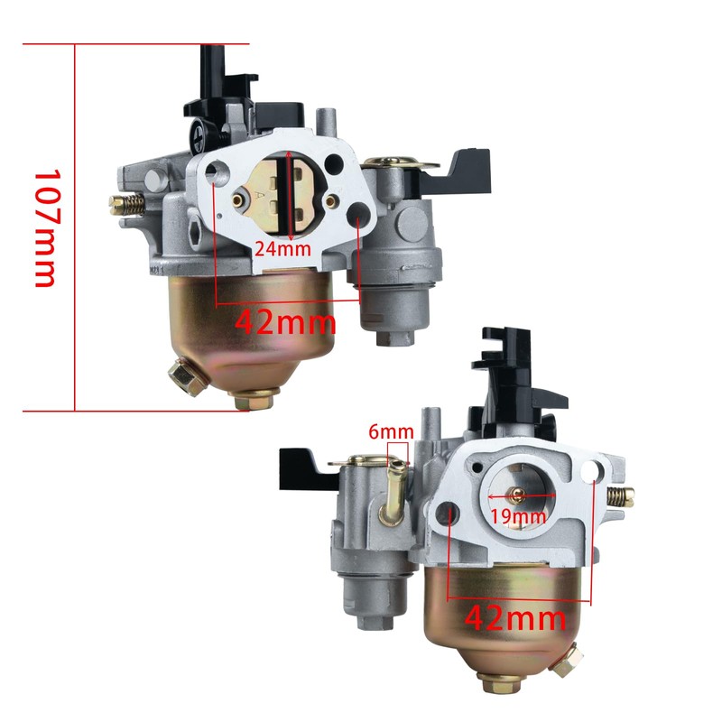 Ceukius GX160 GX200 Carburetor Kit for Honda GX120 GX140 GX160