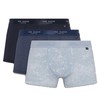 Ted Baker Men's Swimming Trunks (Pack of 3), Navy/Dark Denim/Blue