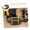 Operitacx Canvas Tool Storage Bag for Electricians Thickened Tool Pouch
