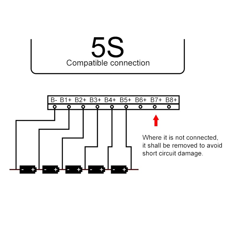 Lithium Battery Active Balancer RV Energy Storage BMS Battery Equalizer