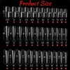 Nail Tips, 288 Pieces, Full Cover Nail Tips Set, Soft