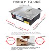 Mini Table Saw, RTOVZON 96W Mini Desktop Electric Saw Cutter