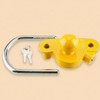 Coupler Lock Anti-Theft Device for Trailer Caravan Hitch Trailer Coupler Lock